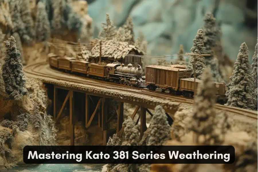 Mastering Kato 381 Series Weathering